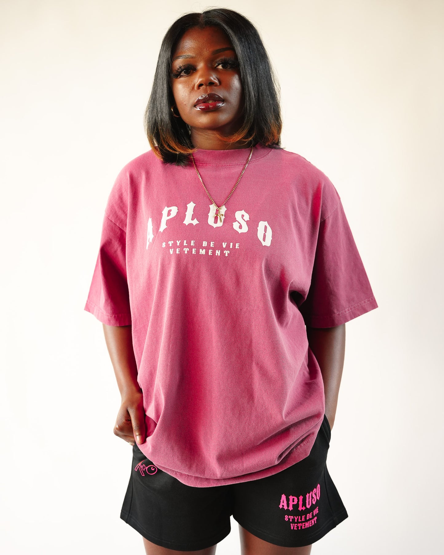 AplusO PUFF PRINT TEE (Copy)