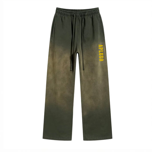 DISTRESSED DYED WASHED PANT