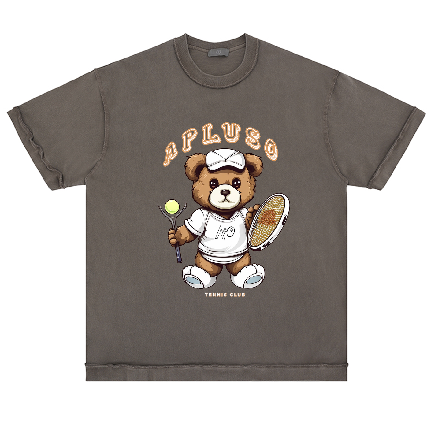 Reverse Inside-Out Oversize Tshirt (Khaki Brown)